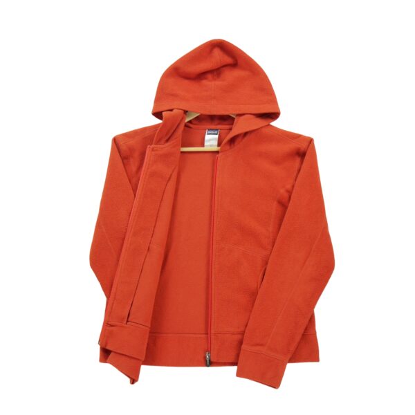 Veste polaires femme manches longues orange Patagonia Col Rond