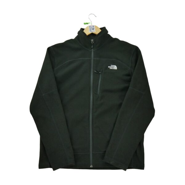 Veste polaires homme manches longues noir The North Face Col Montant