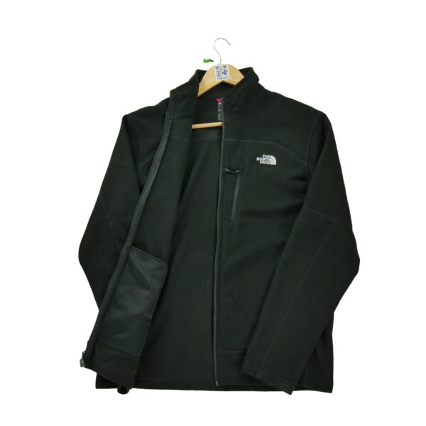 Veste polaires homme manches longues noir The North Face Col Montant
