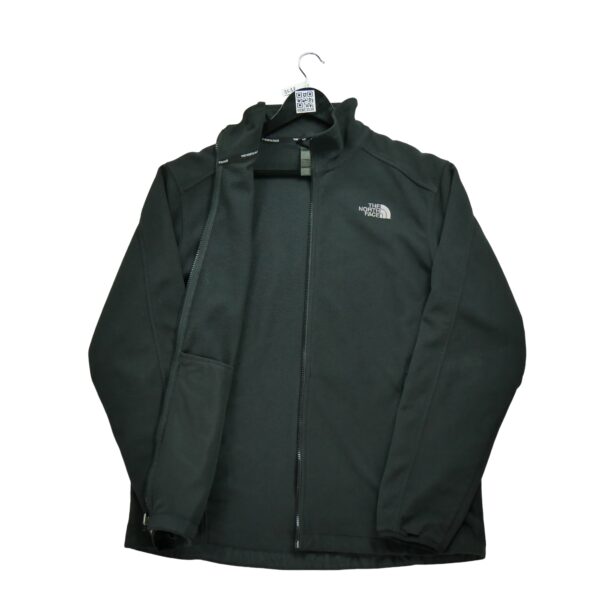 Veste polaires homme manches longues noir The North Face Col Montant