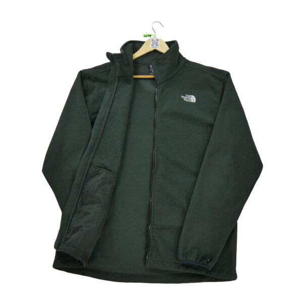 Veste polaires homme manches longues noir The North Face Col Montant