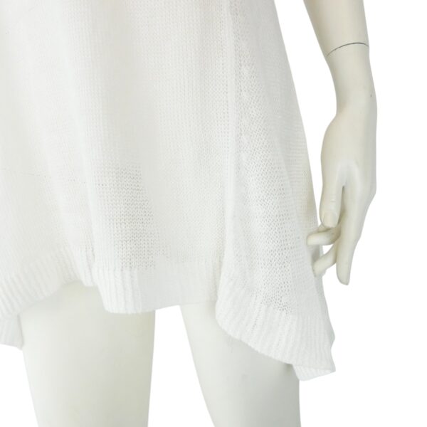 Robe Femme de Plage Blanc – Image 3