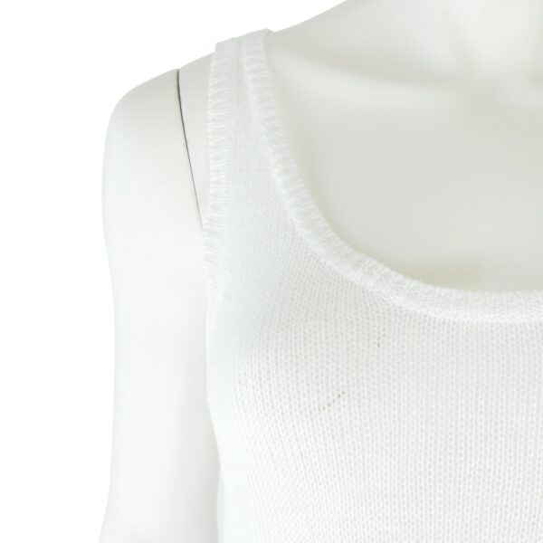 Robe Femme de Plage Blanc – Image 5