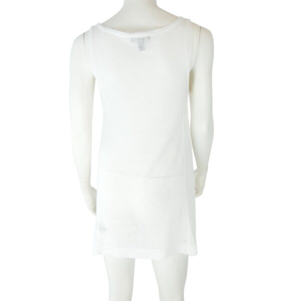 Robe Femme de Plage Blanc – Image 2