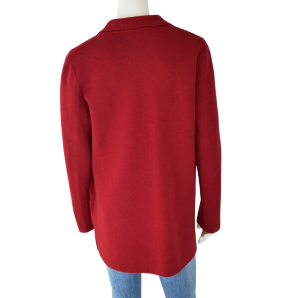 Veste Femme  100% Laine Rouge – Image 2