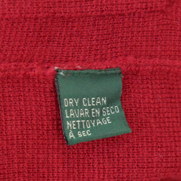 Veste Femme  100% Laine Rouge – Image 8