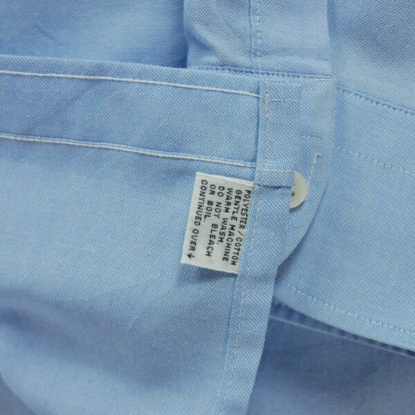 Chemise classique Homme uni Bleu clair – Image 7