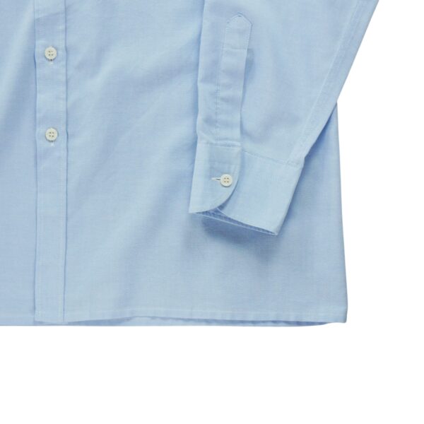 Chemise classique Homme uni Bleu clair – Image 5