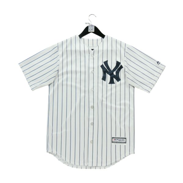 Maillot Homme MLB New York Yankees Blanc – Image 3