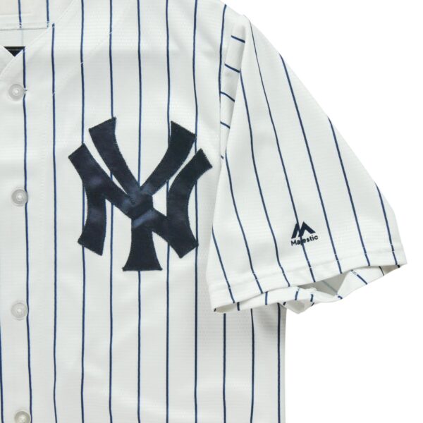 Maillot Homme MLB New York Yankees Blanc – Image 6