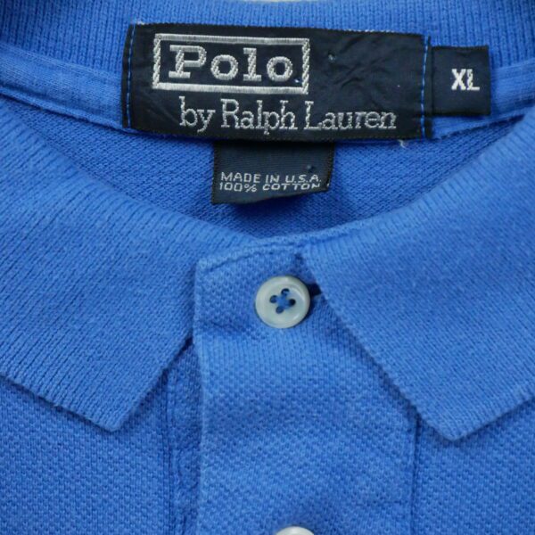 Polo manches courtes Homme  Bleu – Image 6