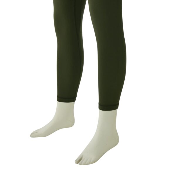 Leggings Femme  Yoga Course Fitness Kaki – Image 3