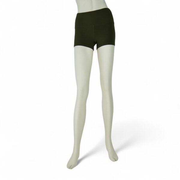 Short Femme  Yoga Course Fitness Kaki