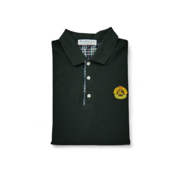Polo manches longues Femme  Noir