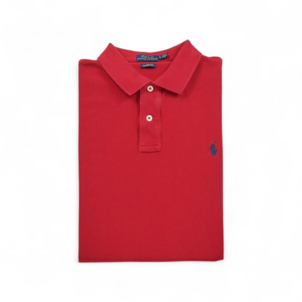 Polo manches courtes Femme  Rouge