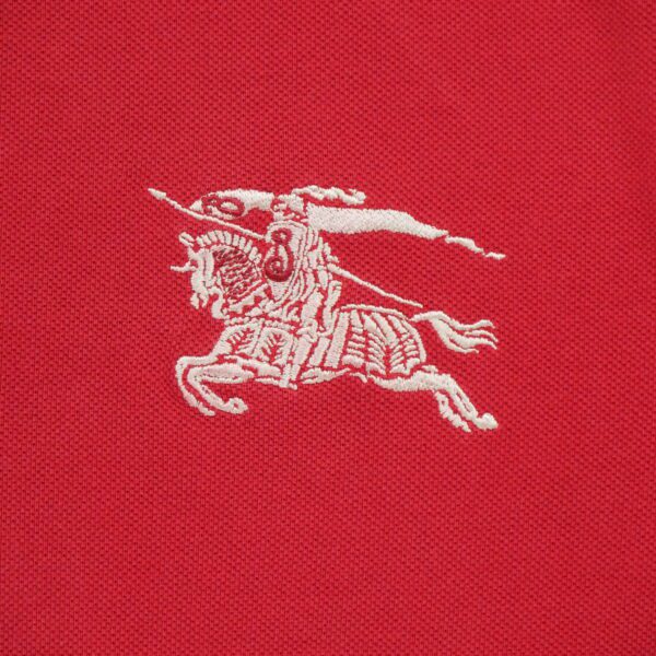 Polo manches courtes Homme  Rouge – Image 5