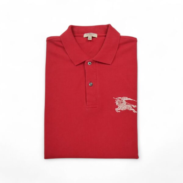 Polo manches courtes Homme  Rouge