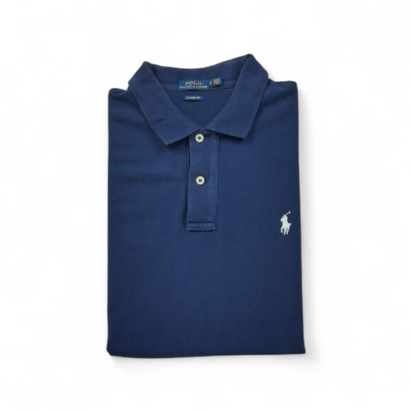 Polo manches courtes Femme  Marine