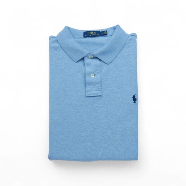 Polo manches courtes Homme  Bleu clair