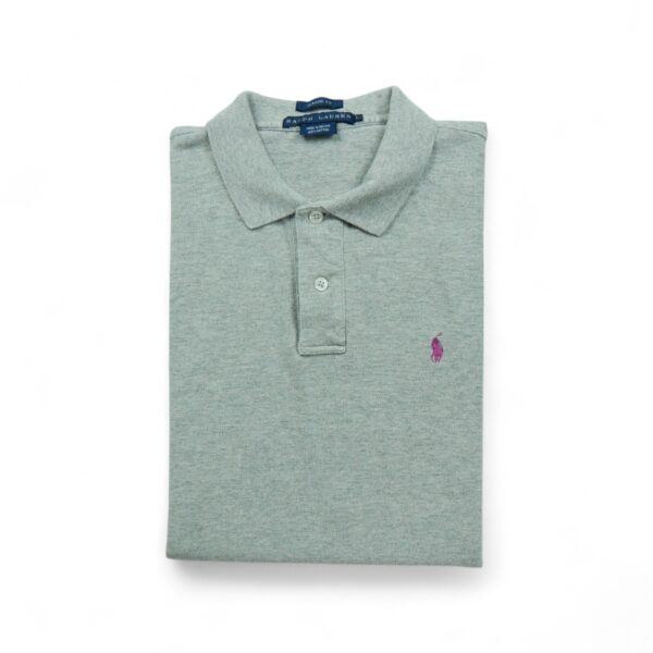 Polo manches courtes Femme  Gris