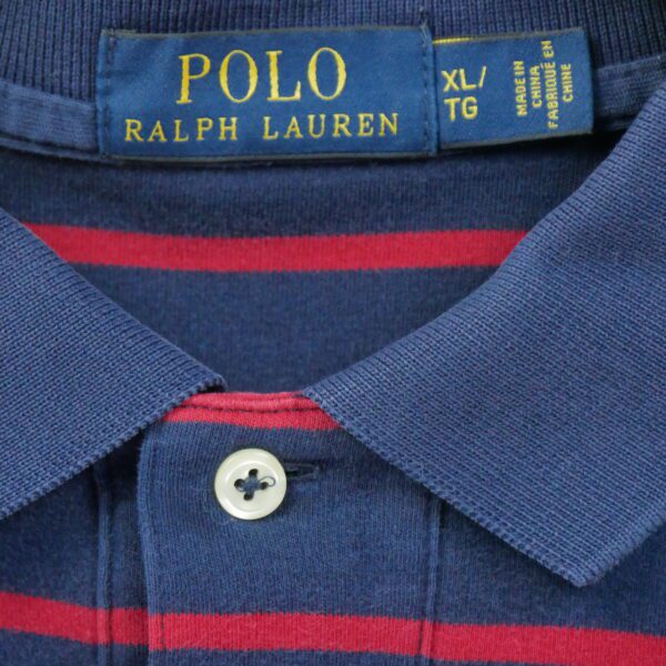 Polo manches longues Homme  Marine – Image 7