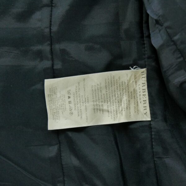 Blazer femme manches longues marine Burberry Col Revert