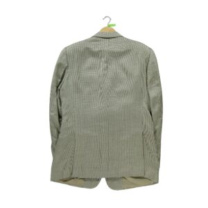 Blazer homme manches longues beige Armani Motif a motifs Col Officier