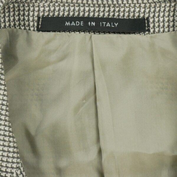 Blazer homme manches longues beige Armani Motif a motifs Col Officier