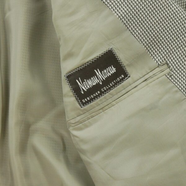 Blazer homme manches longues beige Armani Motif a motifs Col Officier