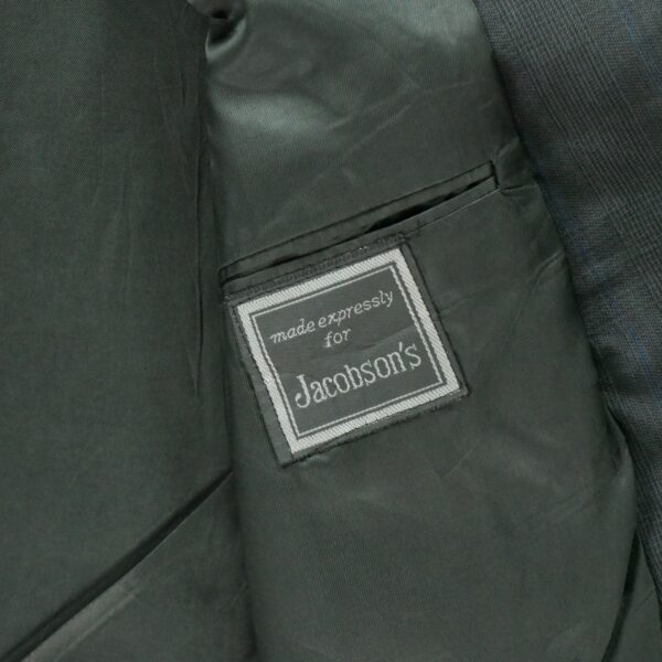 Blazer homme manches longues gris Dior Motif a carreaux Col Officier