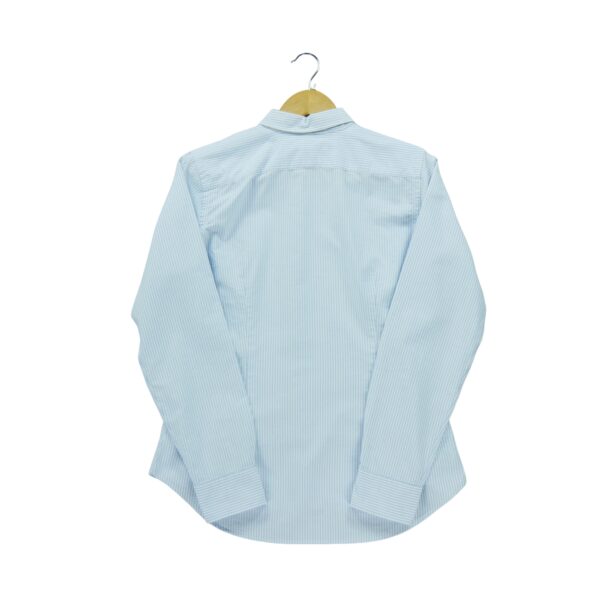 Chemise classiques femme manches longues bleu clair Polo Ralph Lauren Motif a rayures