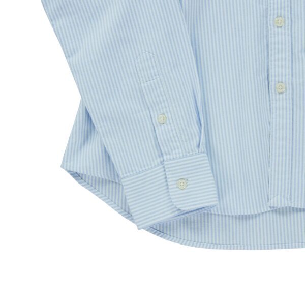 Chemise classiques femme manches longues bleu clair Polo Ralph Lauren Motif a rayures