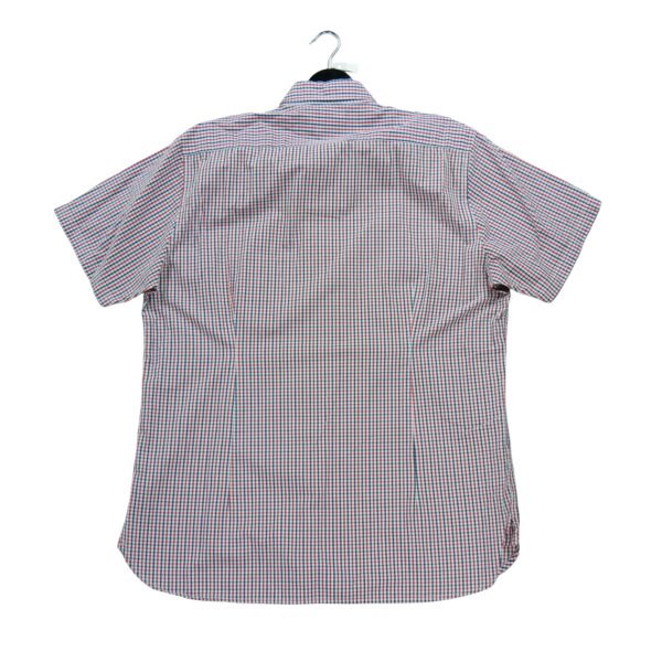Chemise classiques homme manches courtes rouge Barbour Motif a carreaux