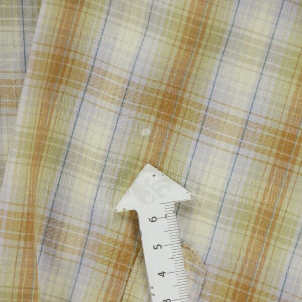 Chemise classiques homme manches longues beige Yves Saint Laurent Motif a carreaux
