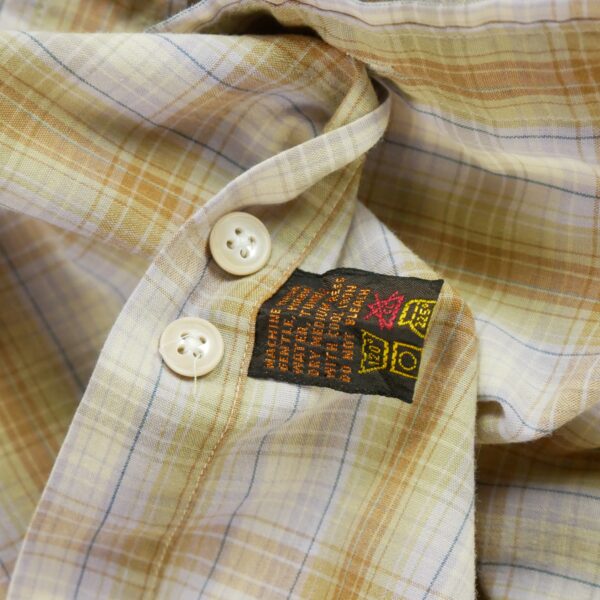 Chemise classiques homme manches longues beige Yves Saint Laurent Motif a carreaux
