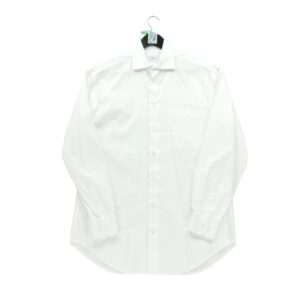 Chemise classiques homme manches longues blanc Armani