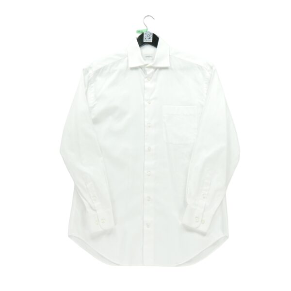 Chemise classiques homme manches longues blanc Armani