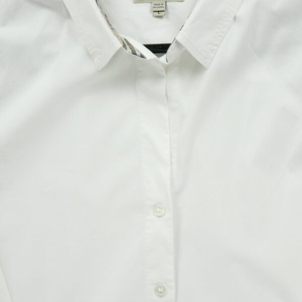 Chemise classiques homme manches longues blanc Burberry