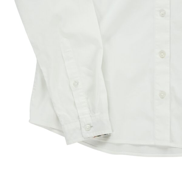 Chemise classiques homme manches longues blanc Burberry