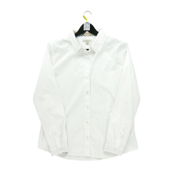 Chemise classiques homme manches longues blanc Burberry