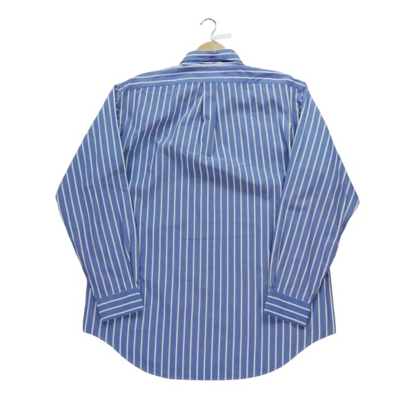 Chemise classiques homme manches longues bleu clair Polo Ralph Lauren Motif a rayures