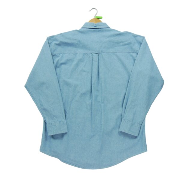 Chemise classiques homme manches longues bleu clair Polo Ralph Lauren Motif en jeans