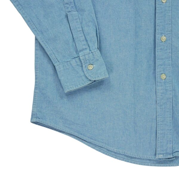Chemise classiques homme manches longues bleu clair Polo Ralph Lauren Motif en jeans