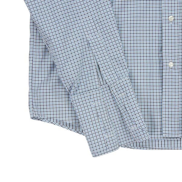 Chemise classiques homme manches longues bleu Yves Saint Laurent Motif a carreaux