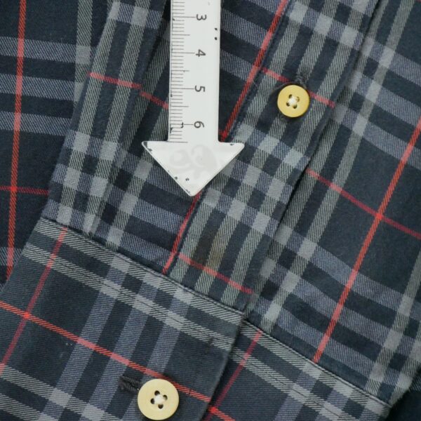 Chemise classiques homme manches longues marine Burberry Motif a carreaux