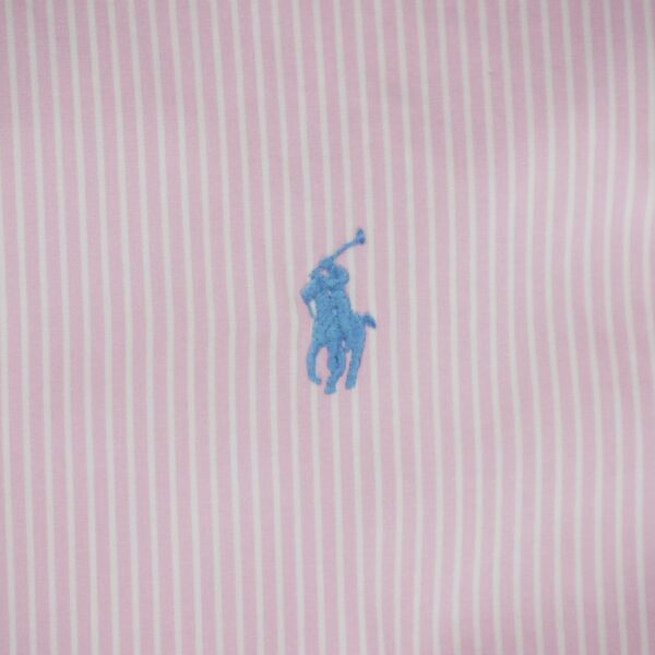 Chemise classiques homme manches longues rose Polo Ralph Lauren Motif a rayures