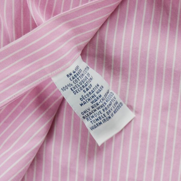 Chemise classiques homme manches longues rose Polo Ralph Lauren Motif a rayures