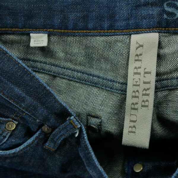 Jean coupe ajustee homme marine Burberry