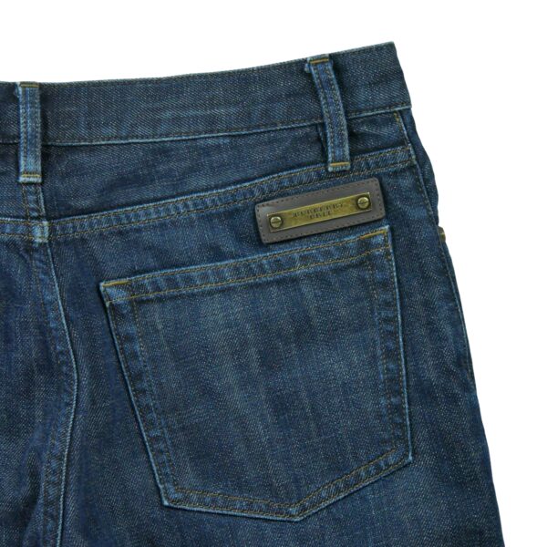 Jean coupe ajustee homme marine Burberry