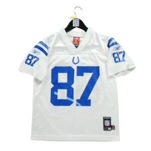 Maillot manches courtes enfant blanc Reebok Equipe Indianapolis Colts